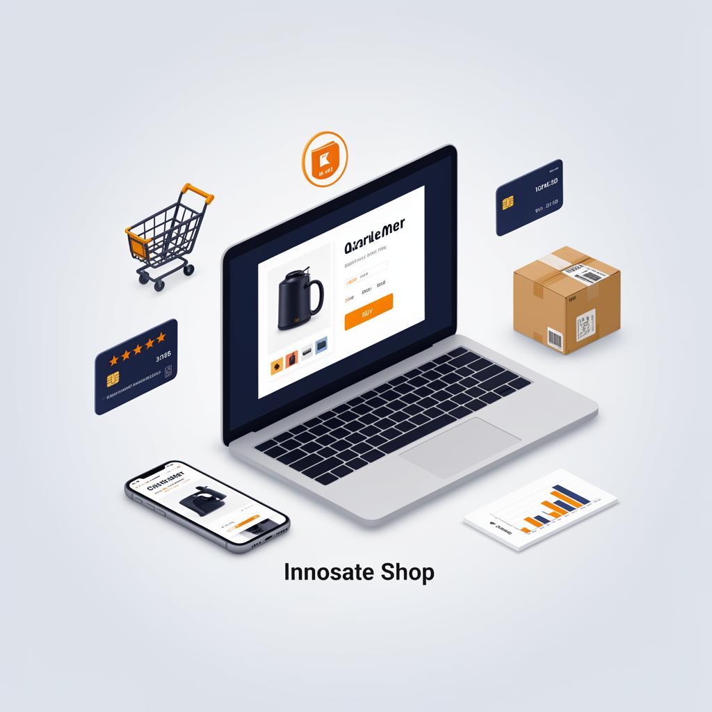 Launch-ready ecommerce platform feature illustration